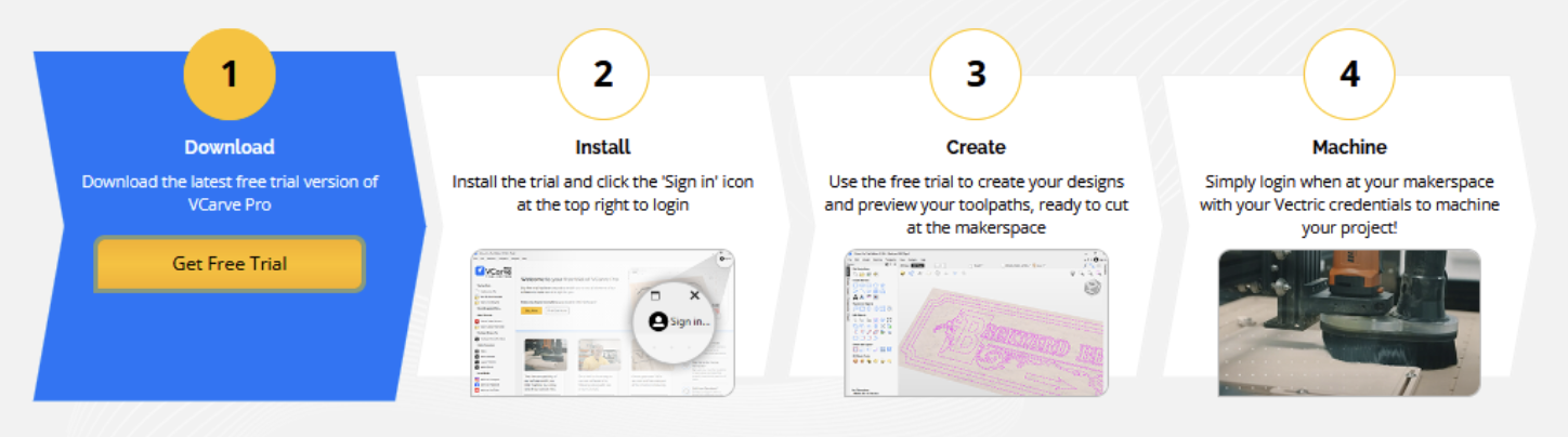 Install VCarve-Pro Trial