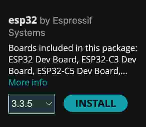 esp32 board definitions