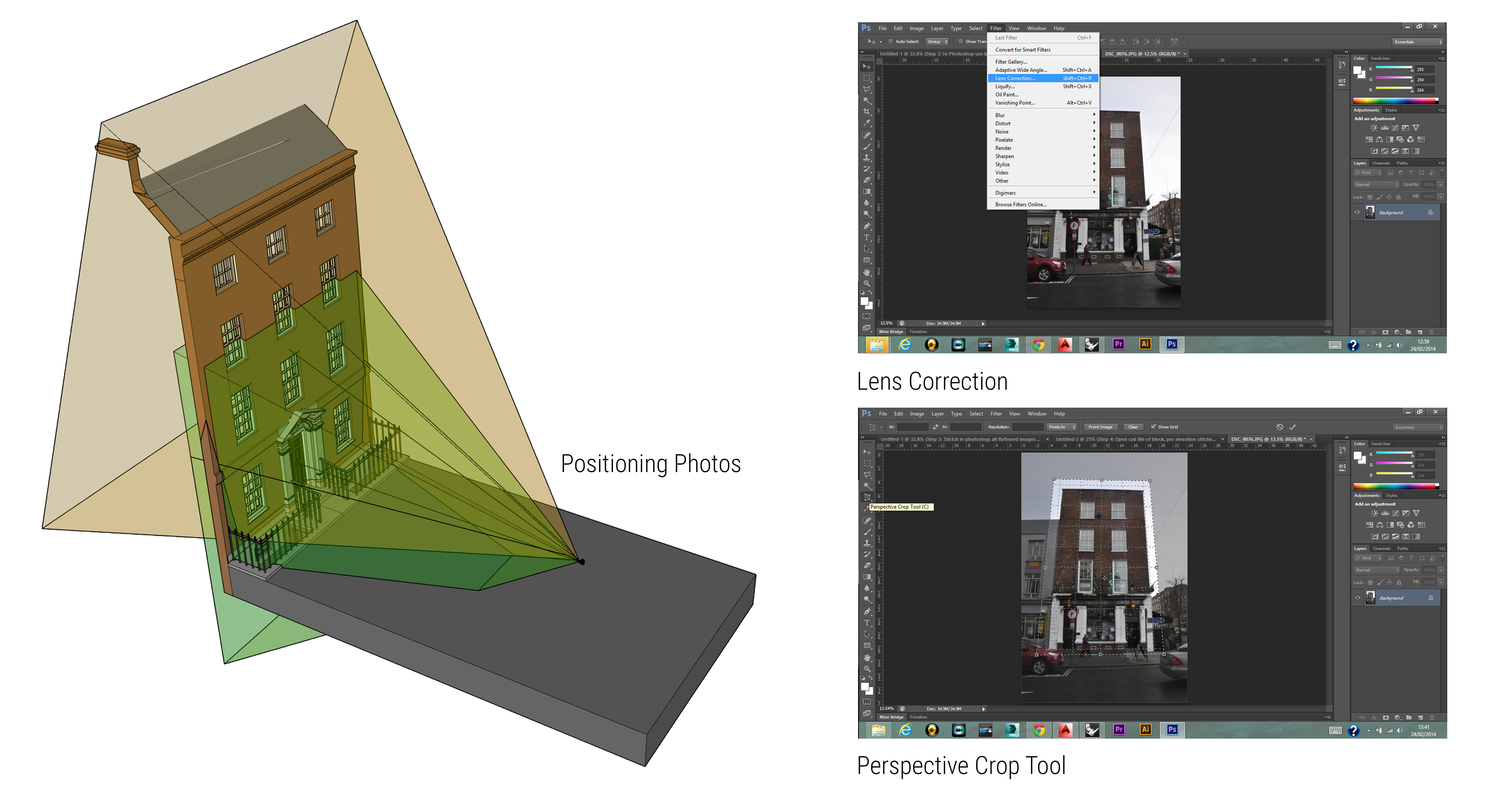 Photo-Rectification with Photoshop