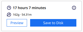 Cost, Time and Weight of an individual print job