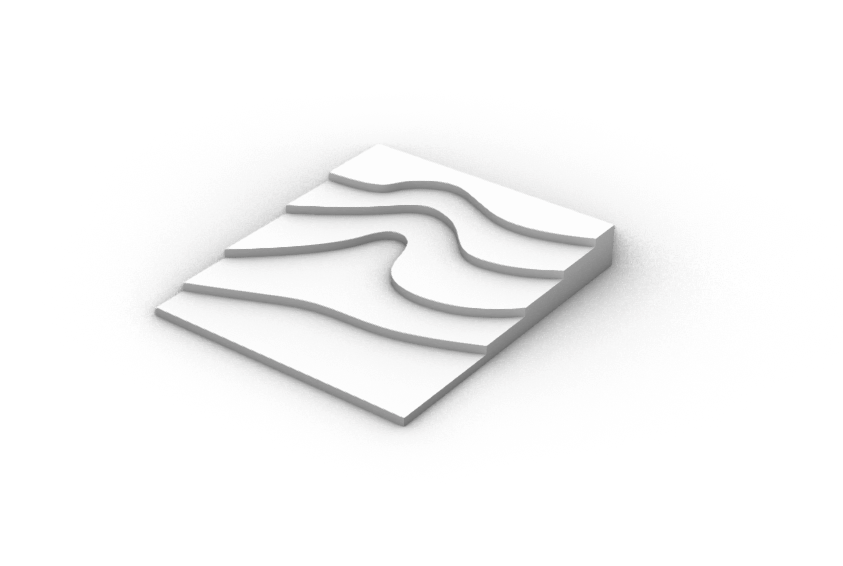 Contour technique in 3D