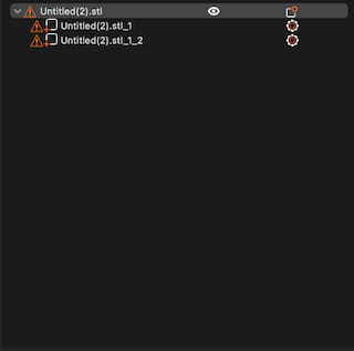 Object Parts List